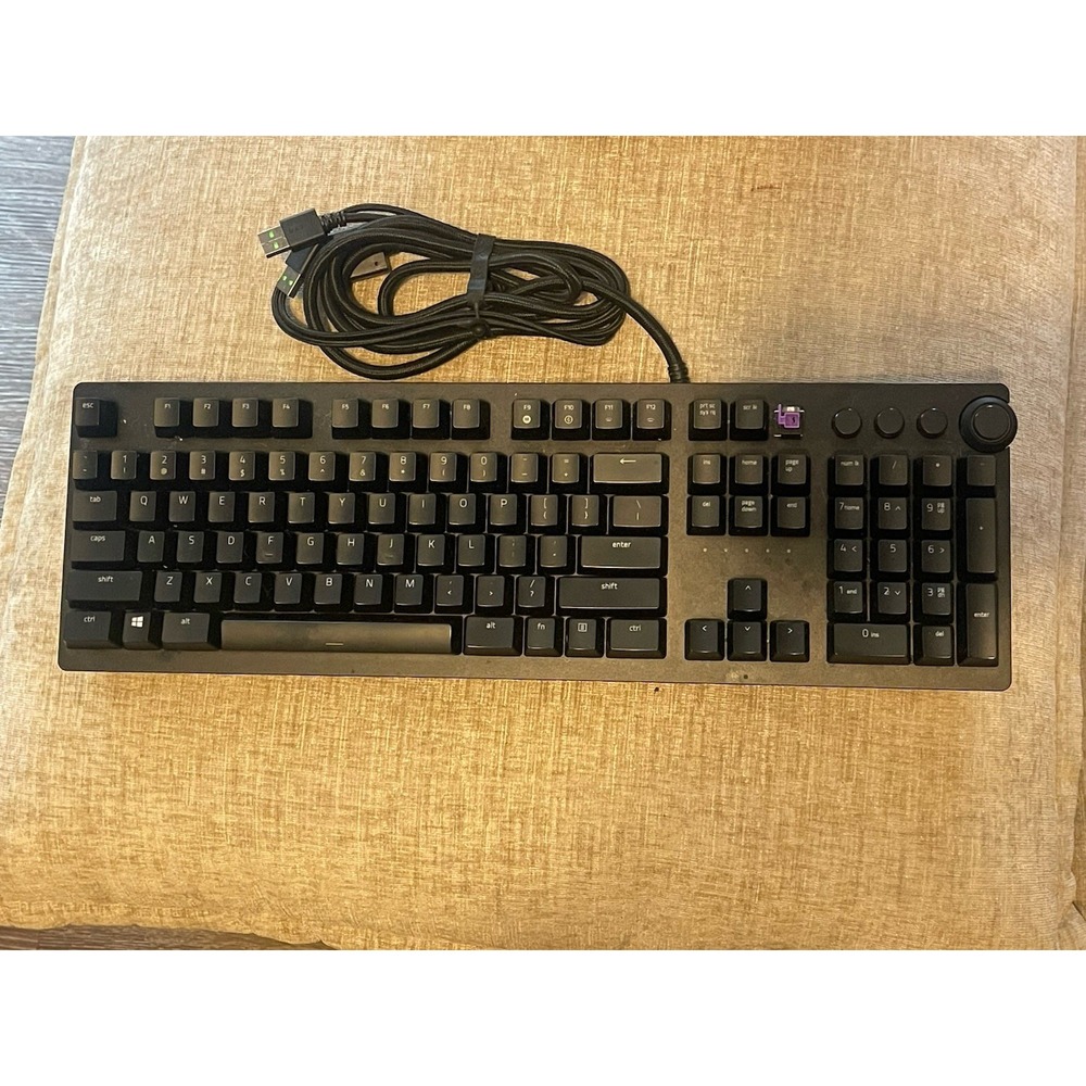 Razer Huntman Black Elite‎ Gamer Keyboard  Rz03-0187